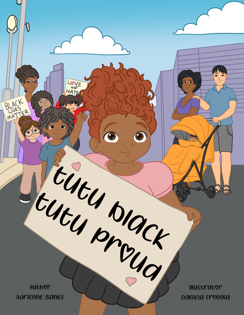 Tutu Black Tutu Proud Coloring Book - TutuBanks 