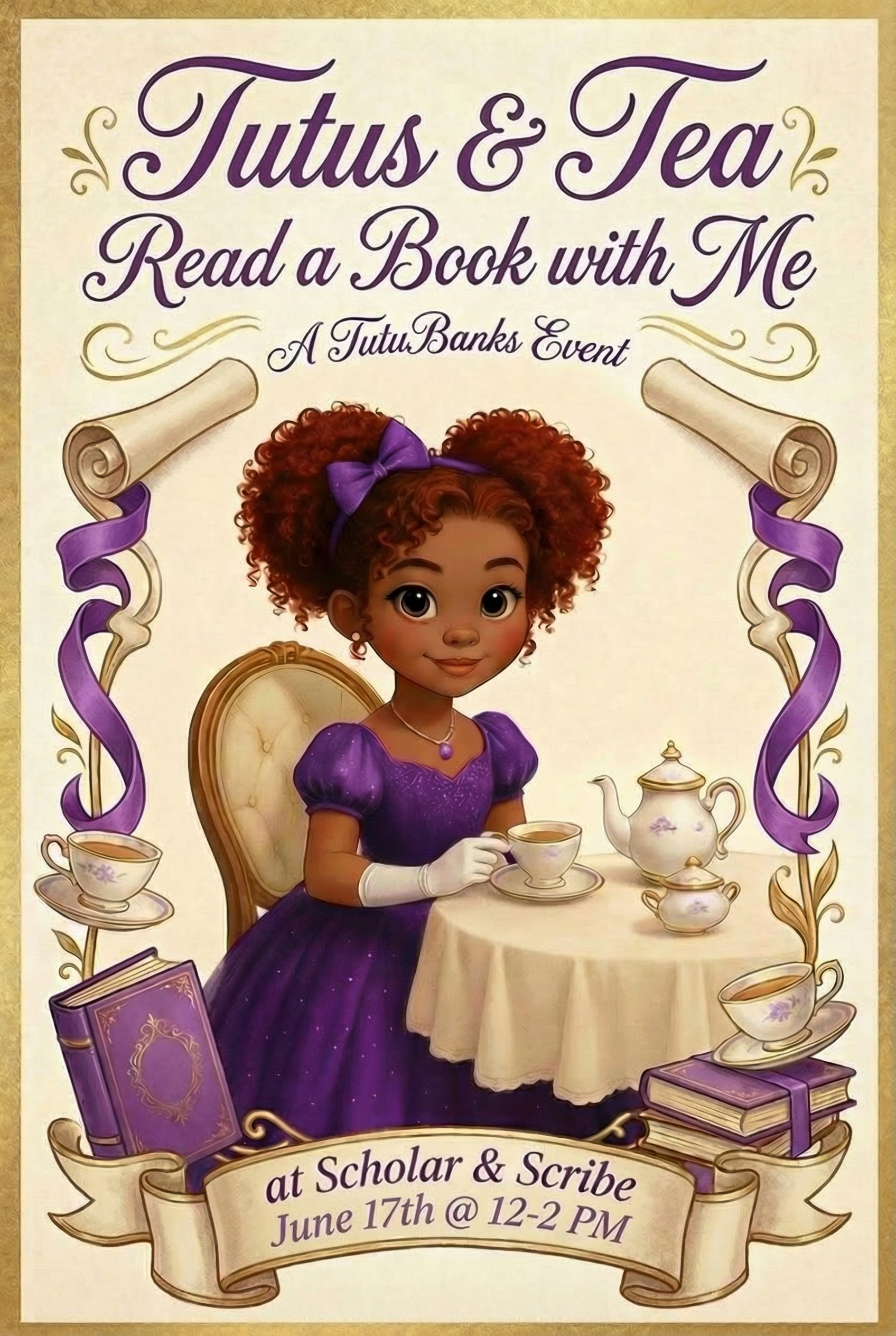 Tutus and Tea:Read a Book with Me